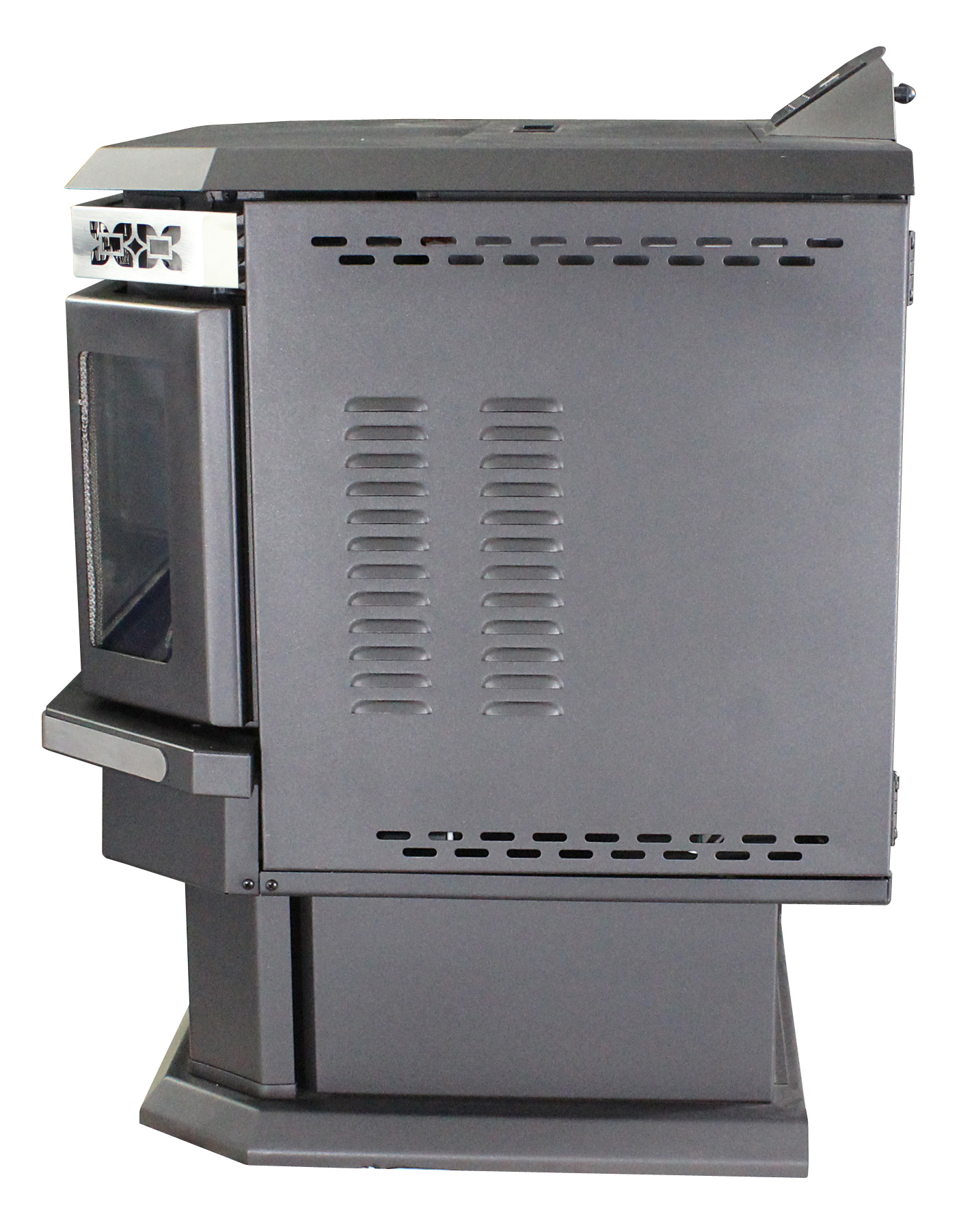 US Stove 25 Inch Ashley AP5660 Bay Front Pellet Stove