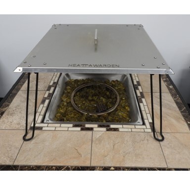 AZ Patio Heaters Stainless Steel Heat Deflector for Fire Pits