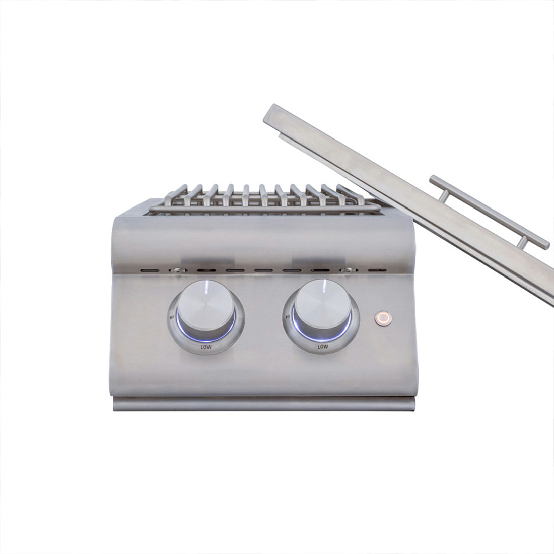 Blaze Grills Stainless Steel Double Side Burner for LTE Pro Gas Grills