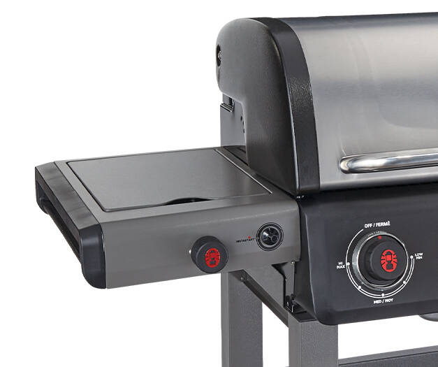 Coleman Cookout 4 Burner Portable Propane Grill with Side Burner
