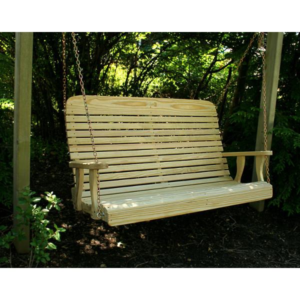 Creekvine Designs Treated Pine High Crossback Porch Swing