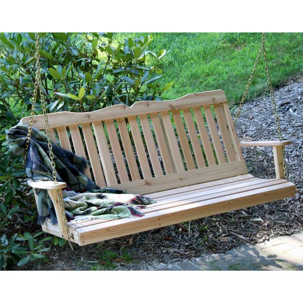 Creekvine Designs 6 Foot Cedar Countryside Porch Swing