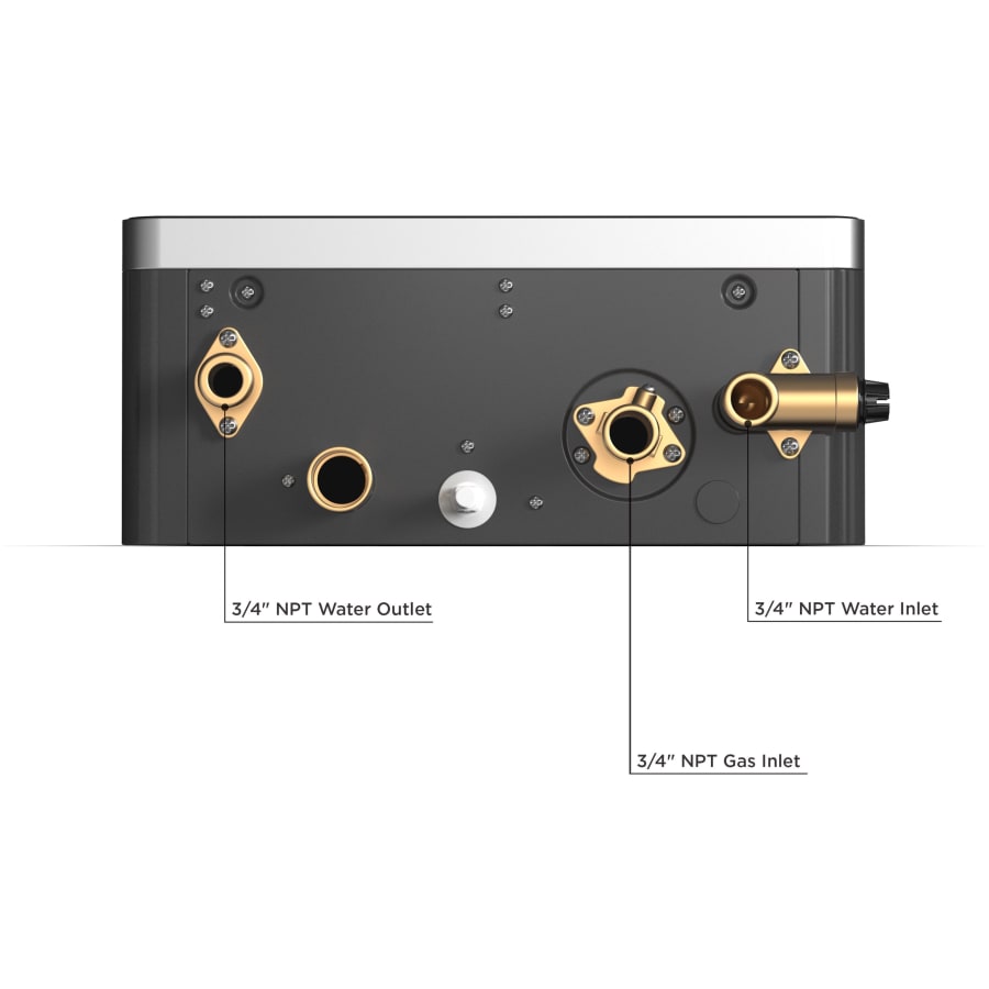 Eccotemp 6.8 GPM SH22 Smart Outdoor Tankless Gas Water Heater