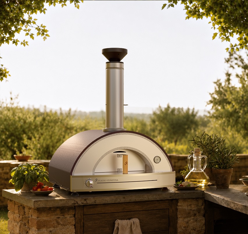 Forno Venetzia Pronto 225 Gas Countertop Pizza Oven
