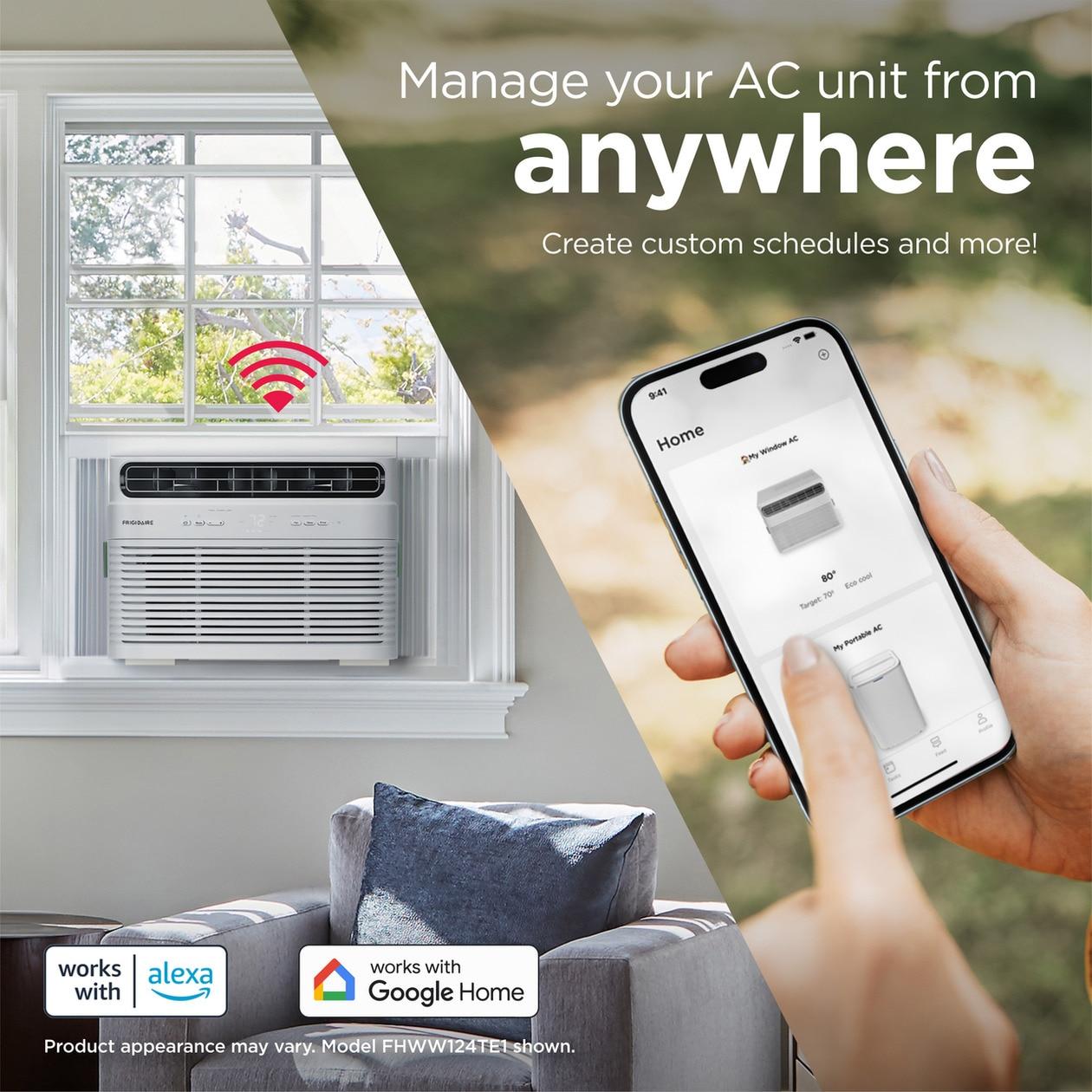 Frigidaire 24 Inch 18K BTU Smart Inverter Window Air Conditioner