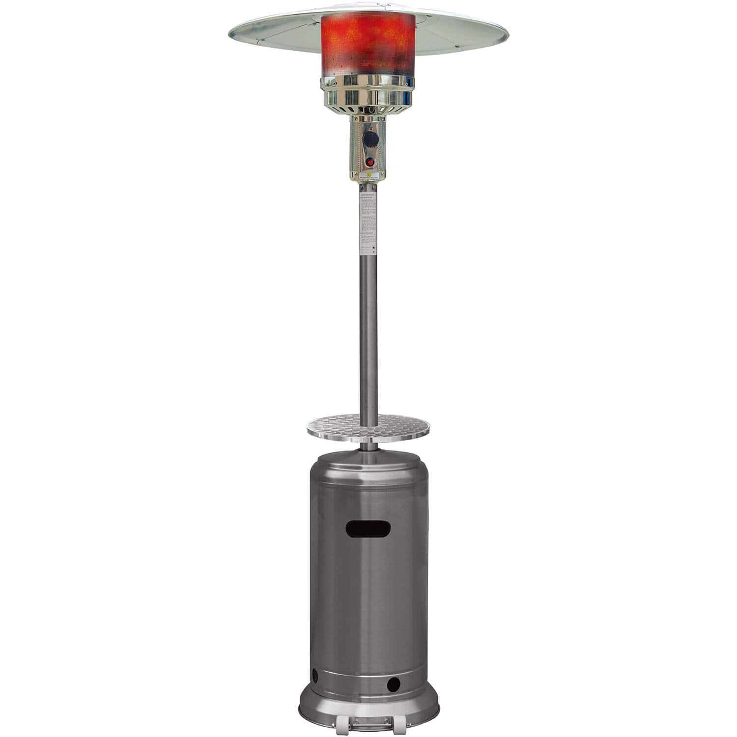 Hanover 7 Foot 41K BTU Steel Umbrella Patio Propane Heater