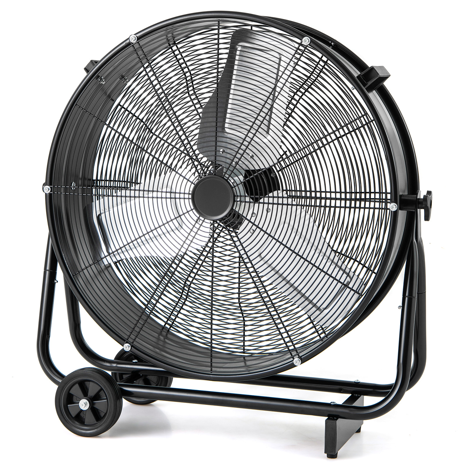 Costway 29 Inch Industrial Drum Fan with 360-Degree Tilt