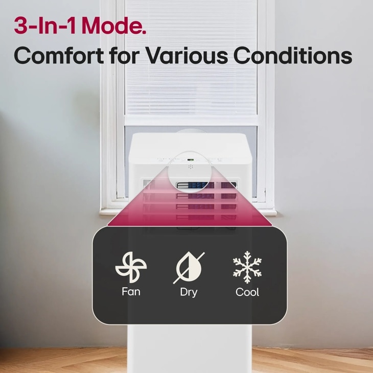 LG 115V 6K BTU Portable Air Conditioner