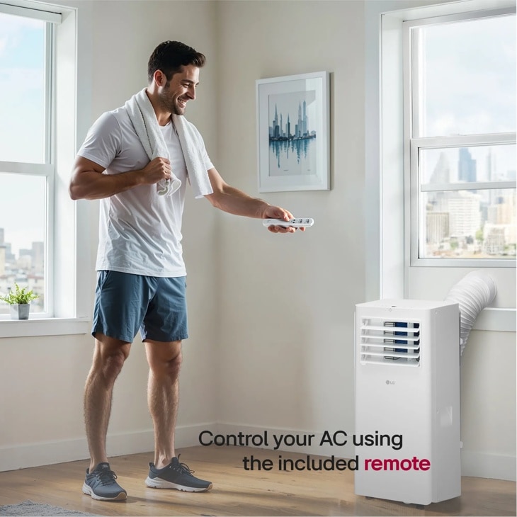 LG 115V 6K BTU Portable Air Conditioner