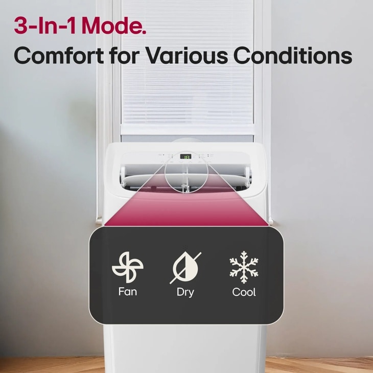 LG 10K BTU Portable Air Conditioner