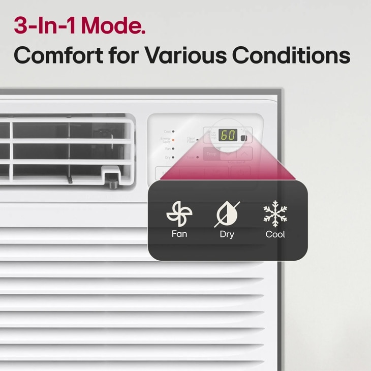 LG 14K BTU Through-the-Wall Air Conditioner