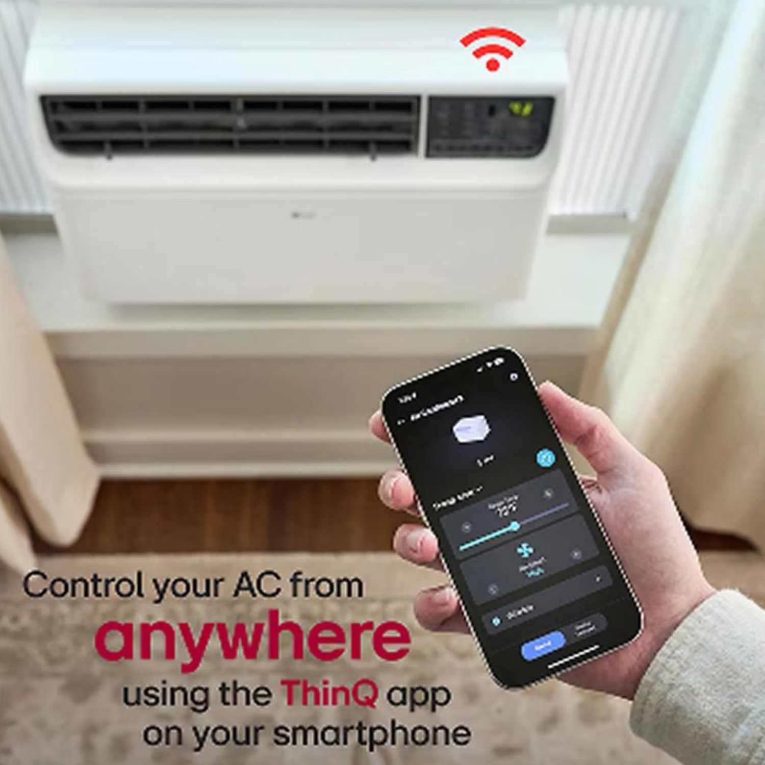 LG 8.5 BTU High Efficiency Dual Inverter Window Air Conditioner
