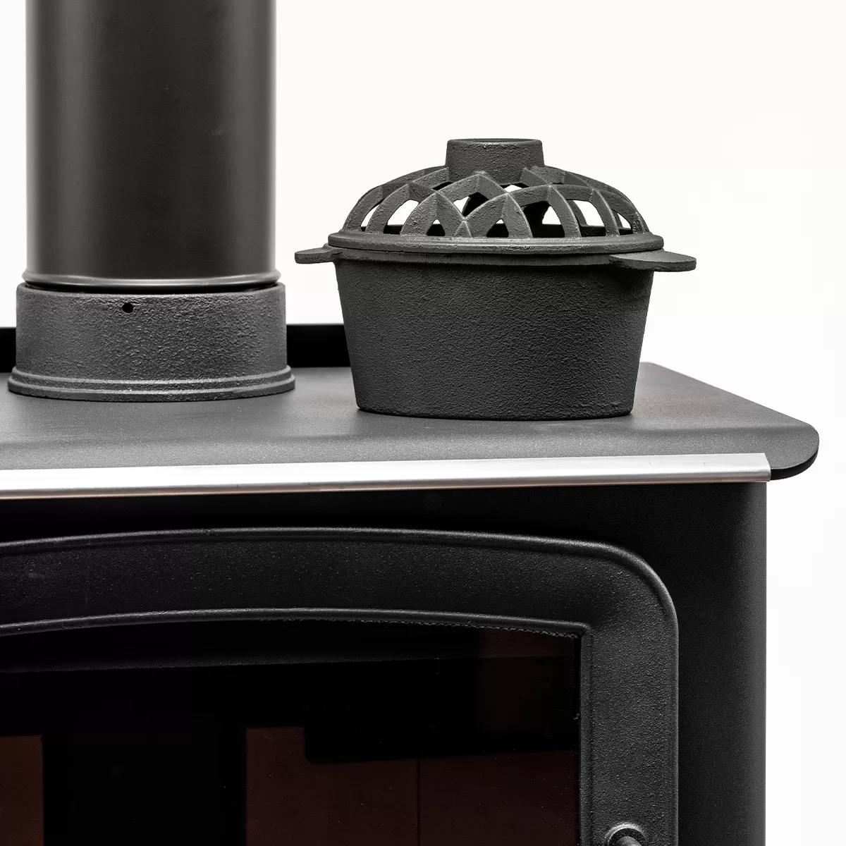 US Stove Company 6 Inch Black Lattice Humidifier