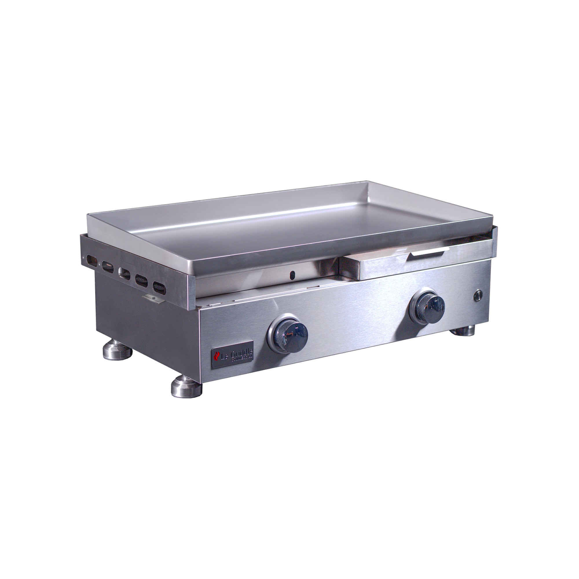 Le Griddle Stainless Steel Commercial 75 Natural Gas Griddle - 6MM Plate