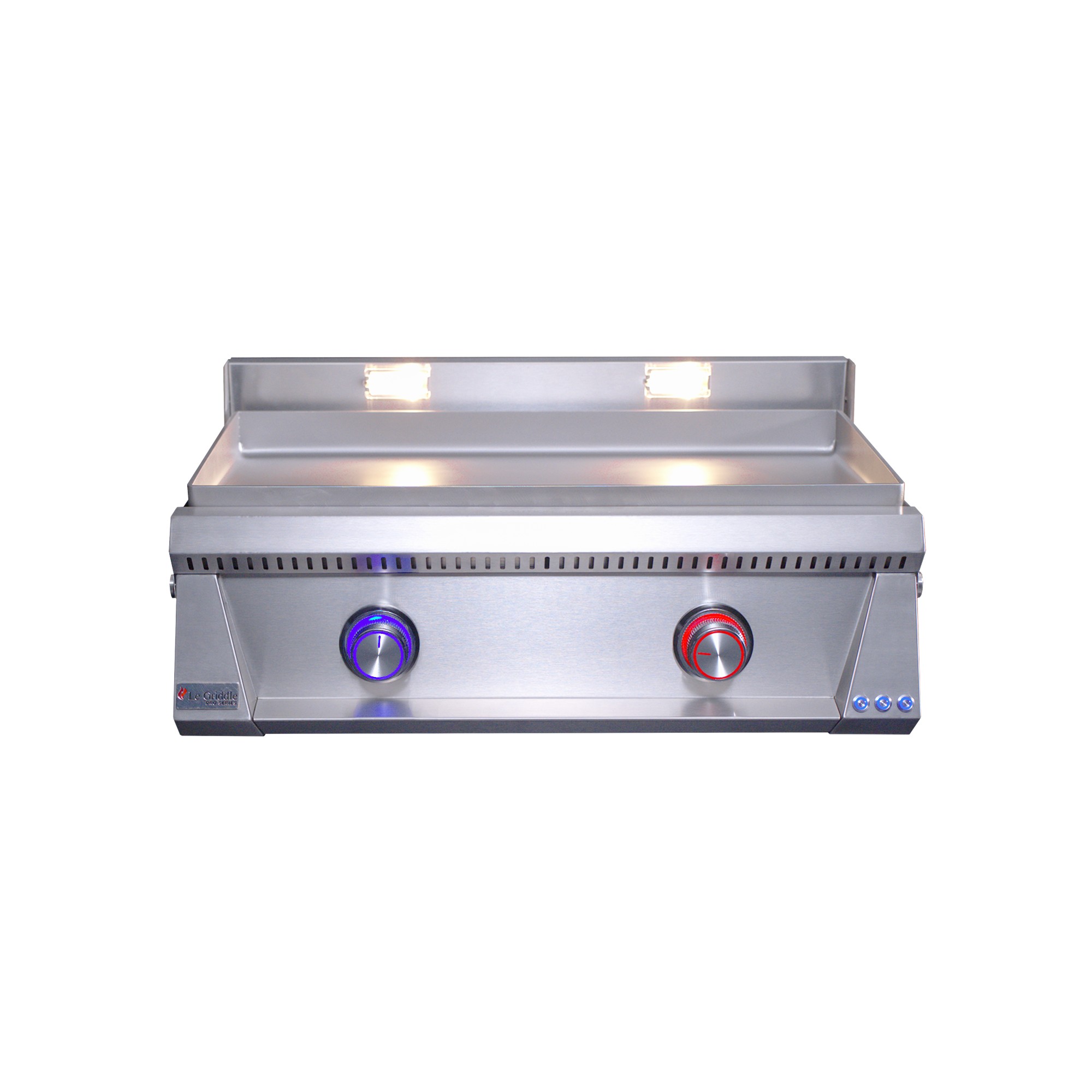 Le Griddle Staiinless Steel Pro 75 Natural Gas Griddle - 6MM Plate