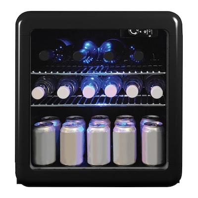 Magic Chef 1.7 Cubic Foot Retro Mini Beverage Cooler