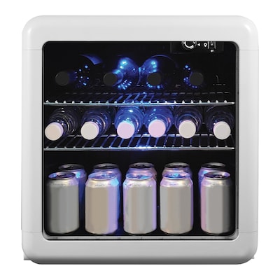 Magic Chef 1.7 Cubic Foot Retro Mini Beverage Cooler