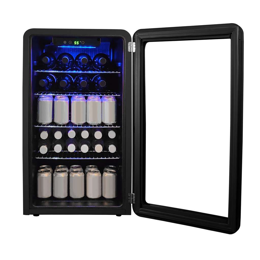 Magic Chef 3.4 Cubic Foot Retro Mini Beverage Cooler