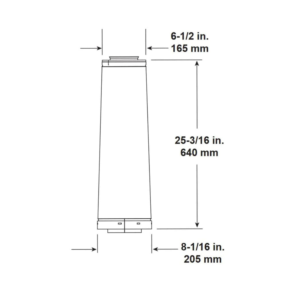 Majestic DVP-SLP24 24 Inch DVP To SLP Adapter