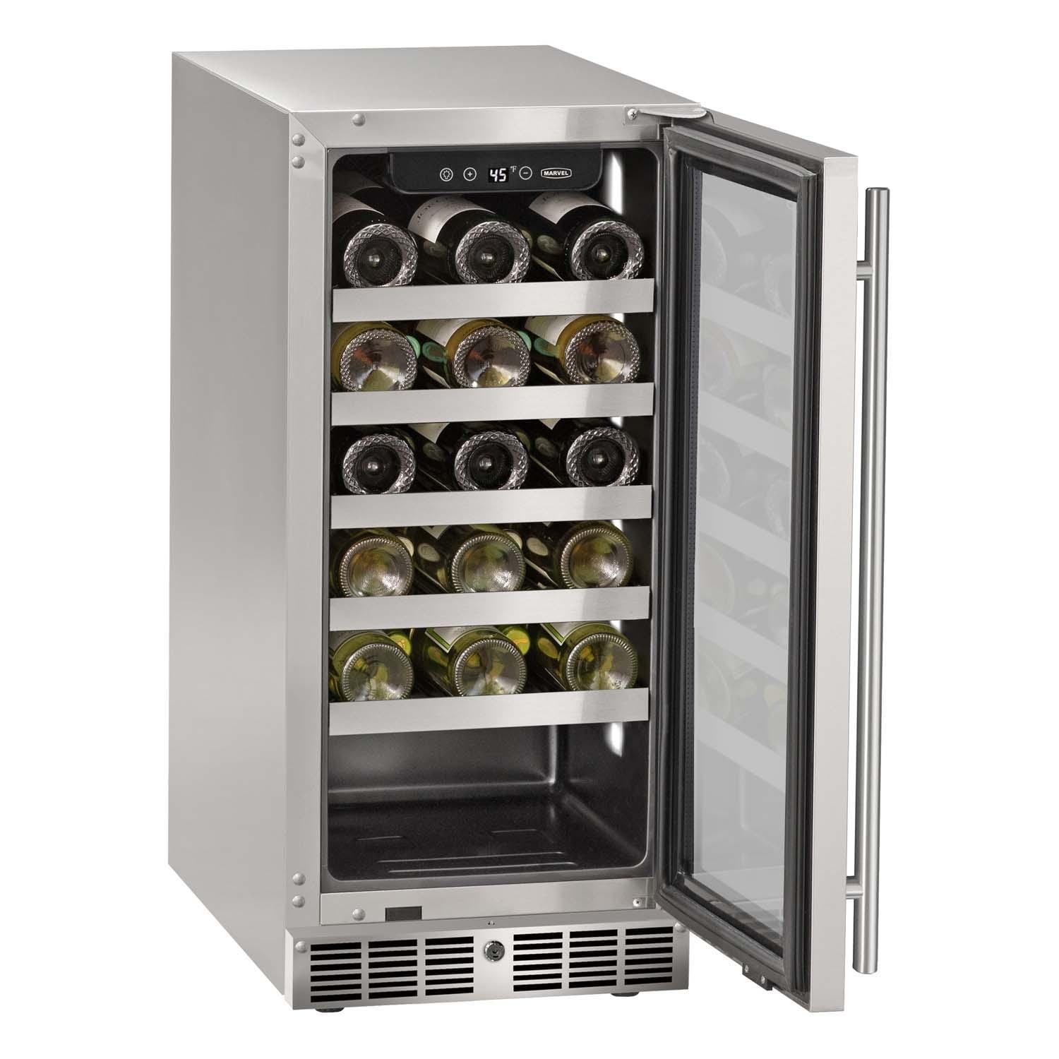 Marvel 15 Inch Essential Wine Refrigerator