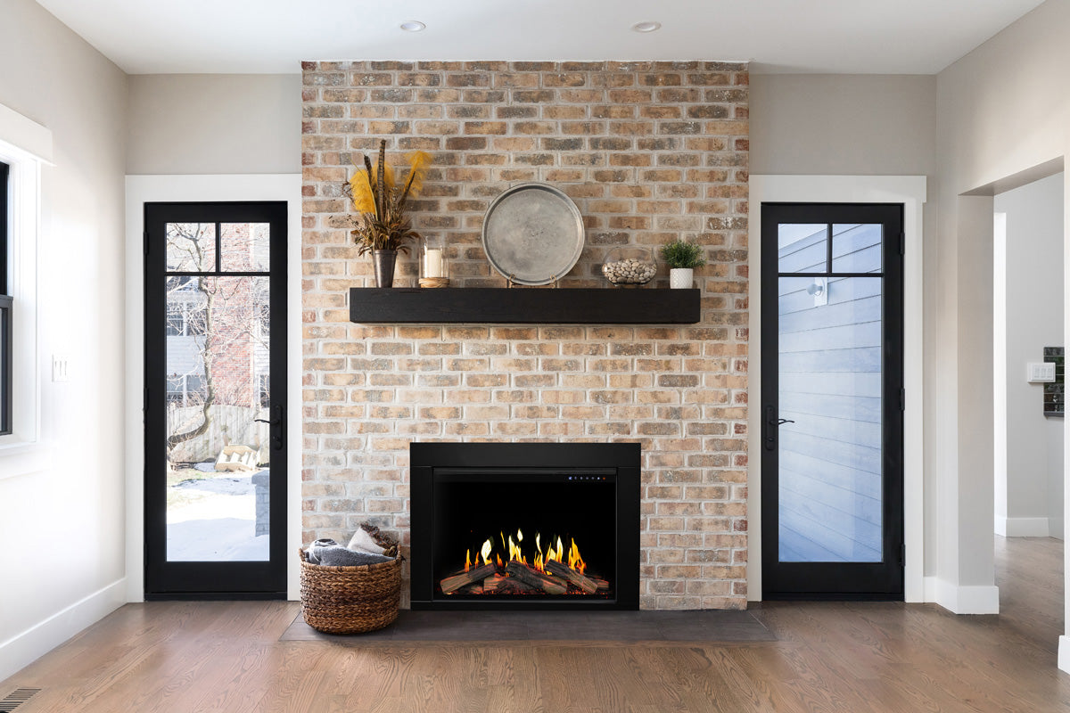 Modern Flames 26 Inch Orion V2 Traditional Wall Mount Electric Fireplace or Fireplace Insert