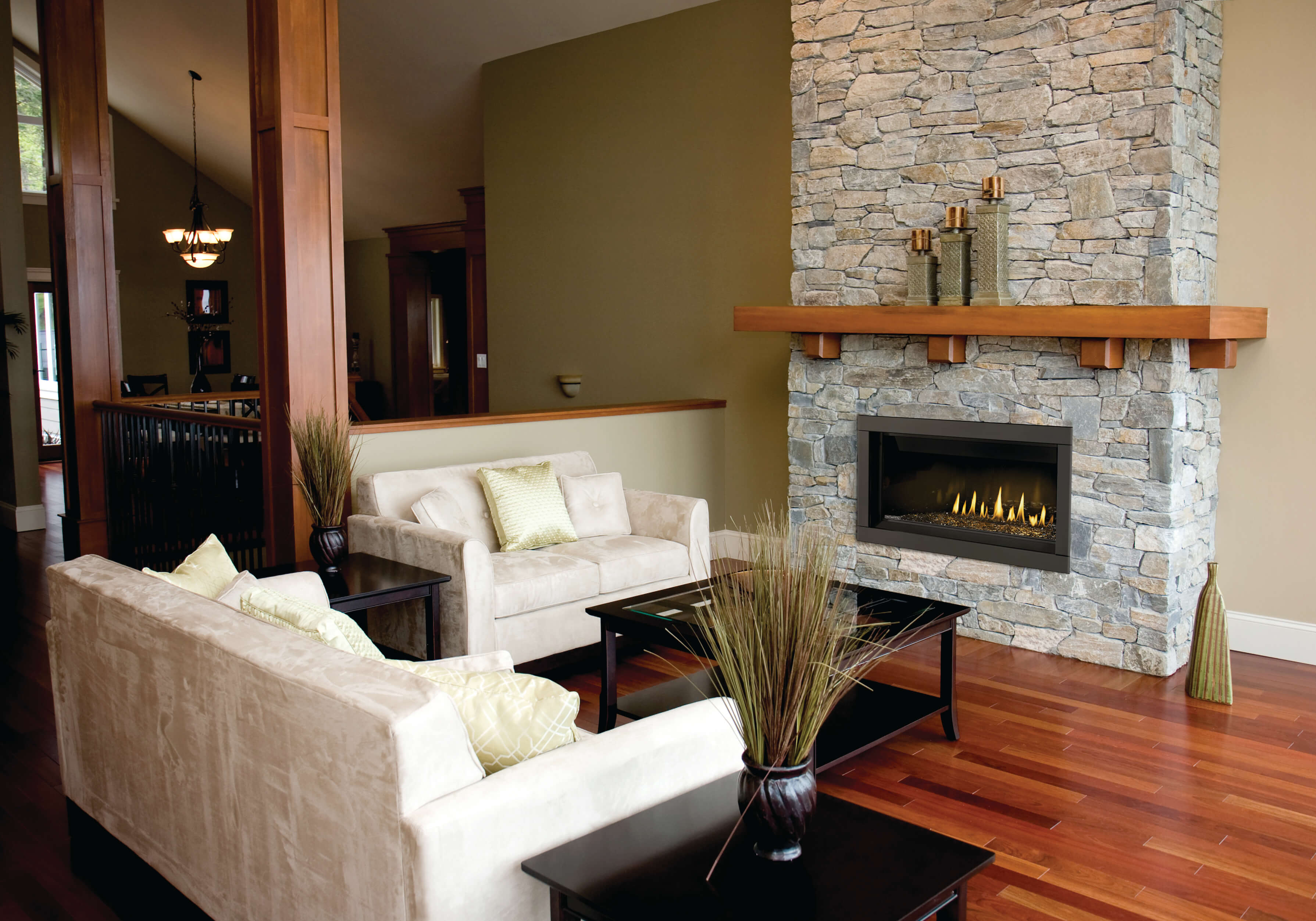 Napoleon 42 Inch Ascent Direct Vent Natural Gas Linear Fireplace