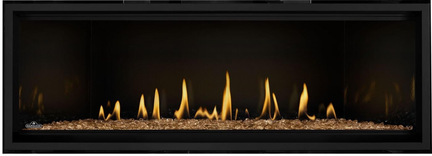 Napoleon 56 Inch Ascent Linear Premium Direct Vent Natural Gas Fireplace