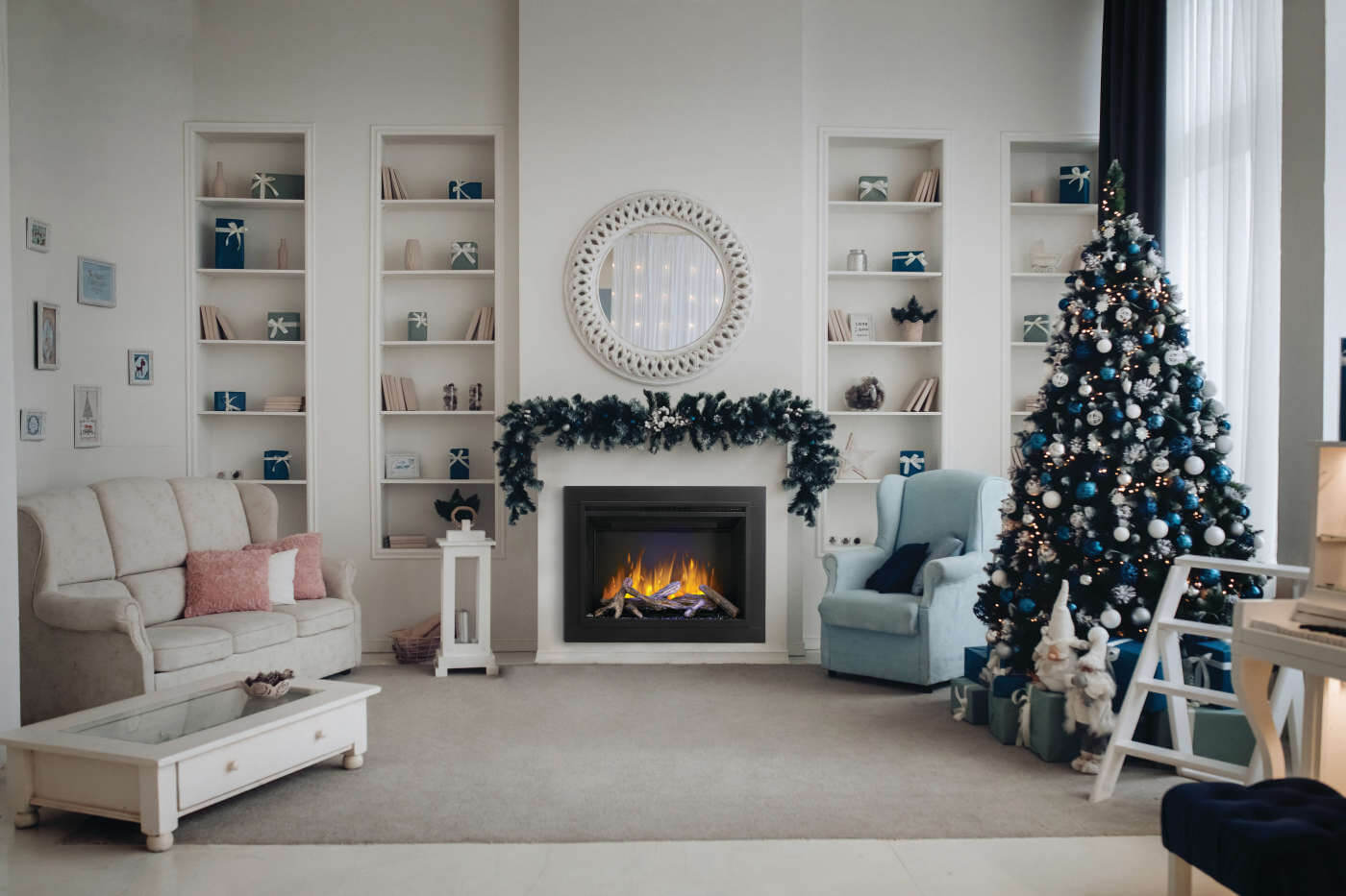 Napoleon 42 Inch Element Built-In Electric Fireplace