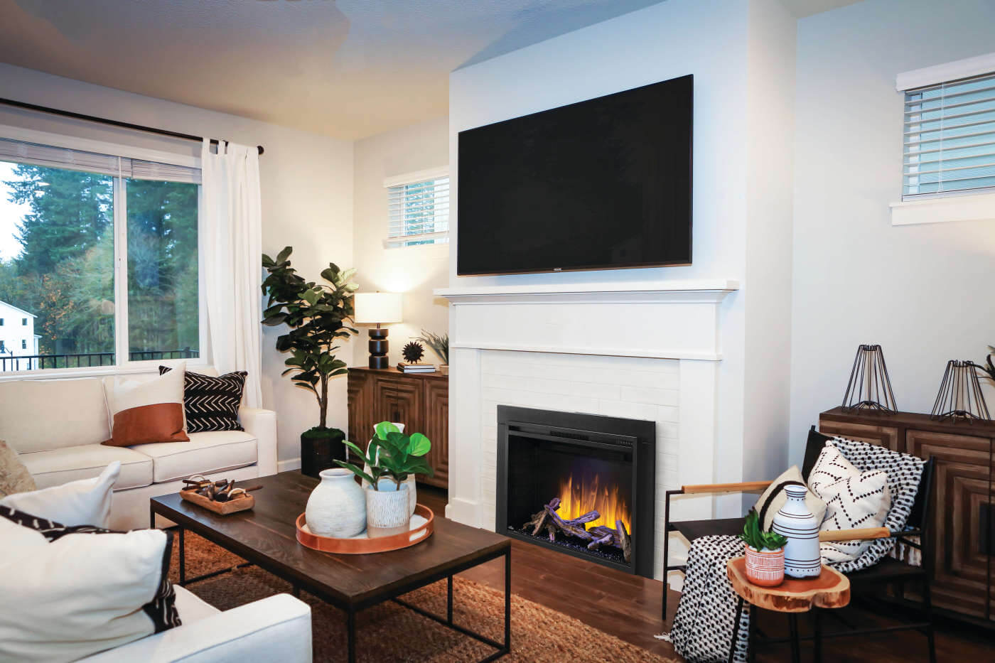 Napoleon 42 Inch Element Built-In Electric Fireplace