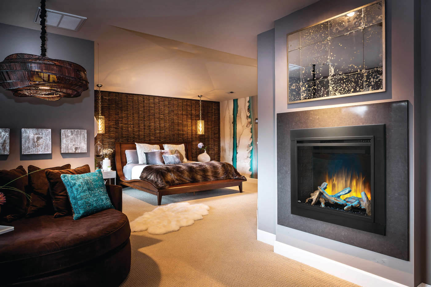 Napoleon 42 Inch Element Built-In Electric Fireplace