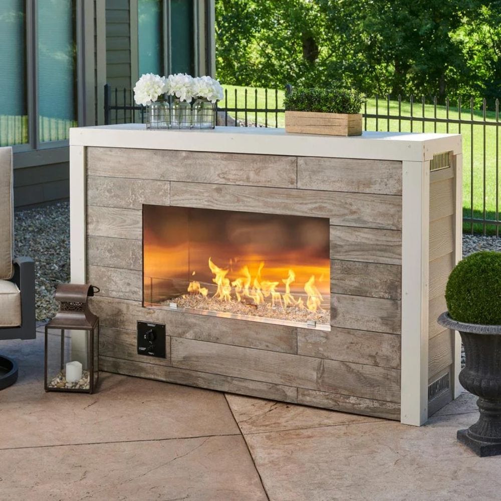 Outdoor Greatroom Company 60 Inch RTF Propane Fireplace - Electronic Ignition