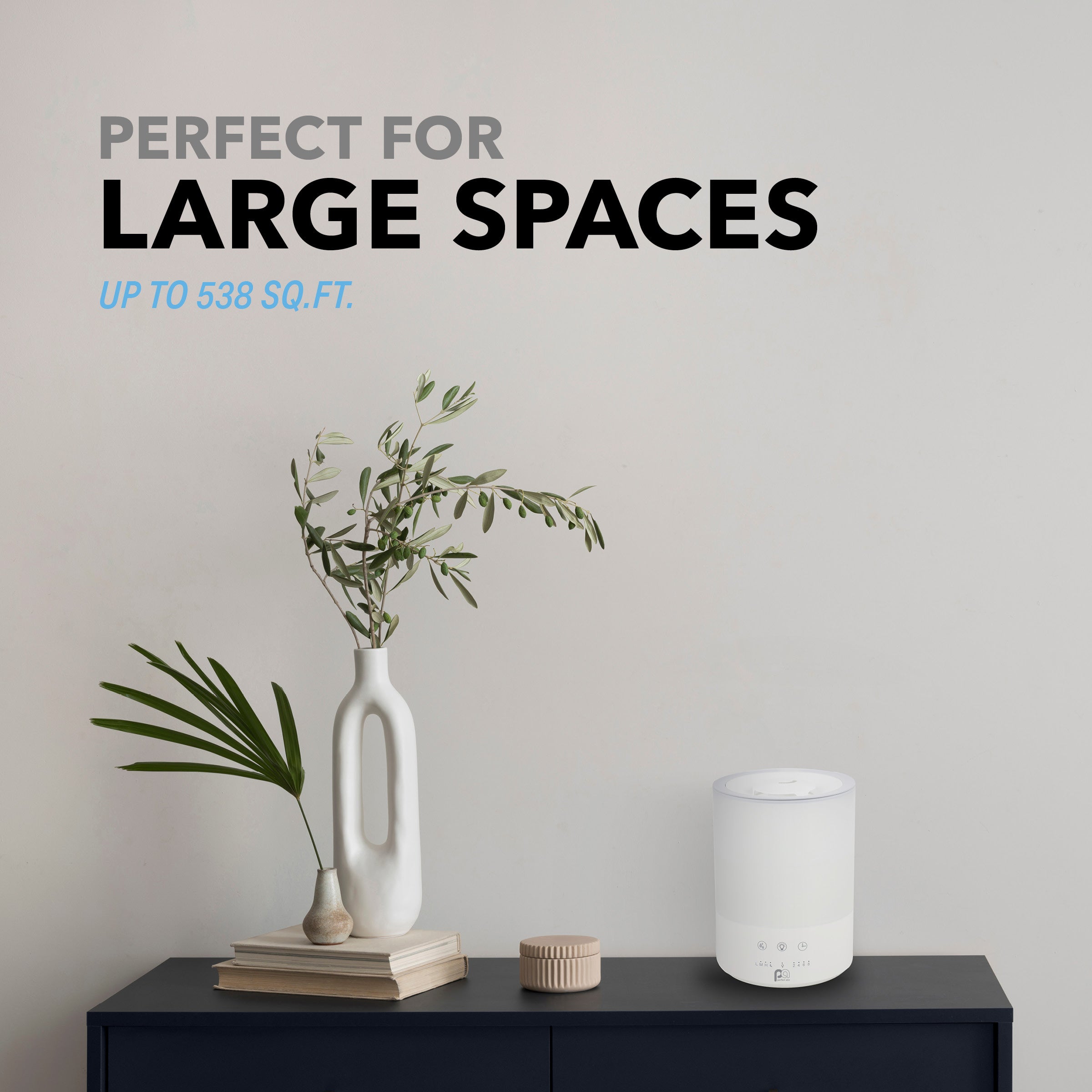 Perfect Aire 1.05 Gallon Ultrasonic Cool Mist Humidifier