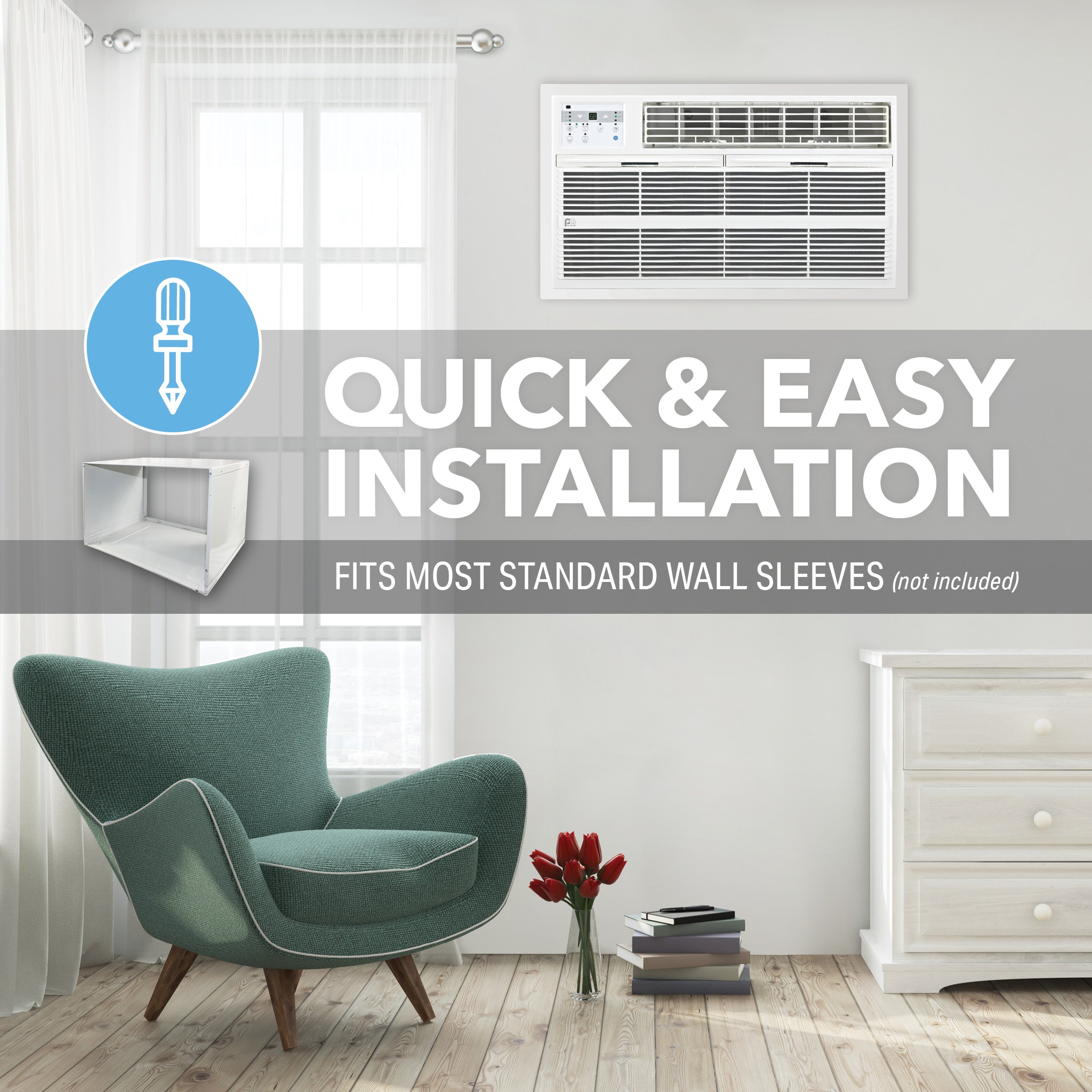 Perfect Aire 12K BTU Through-the-Wall Air Conditioner