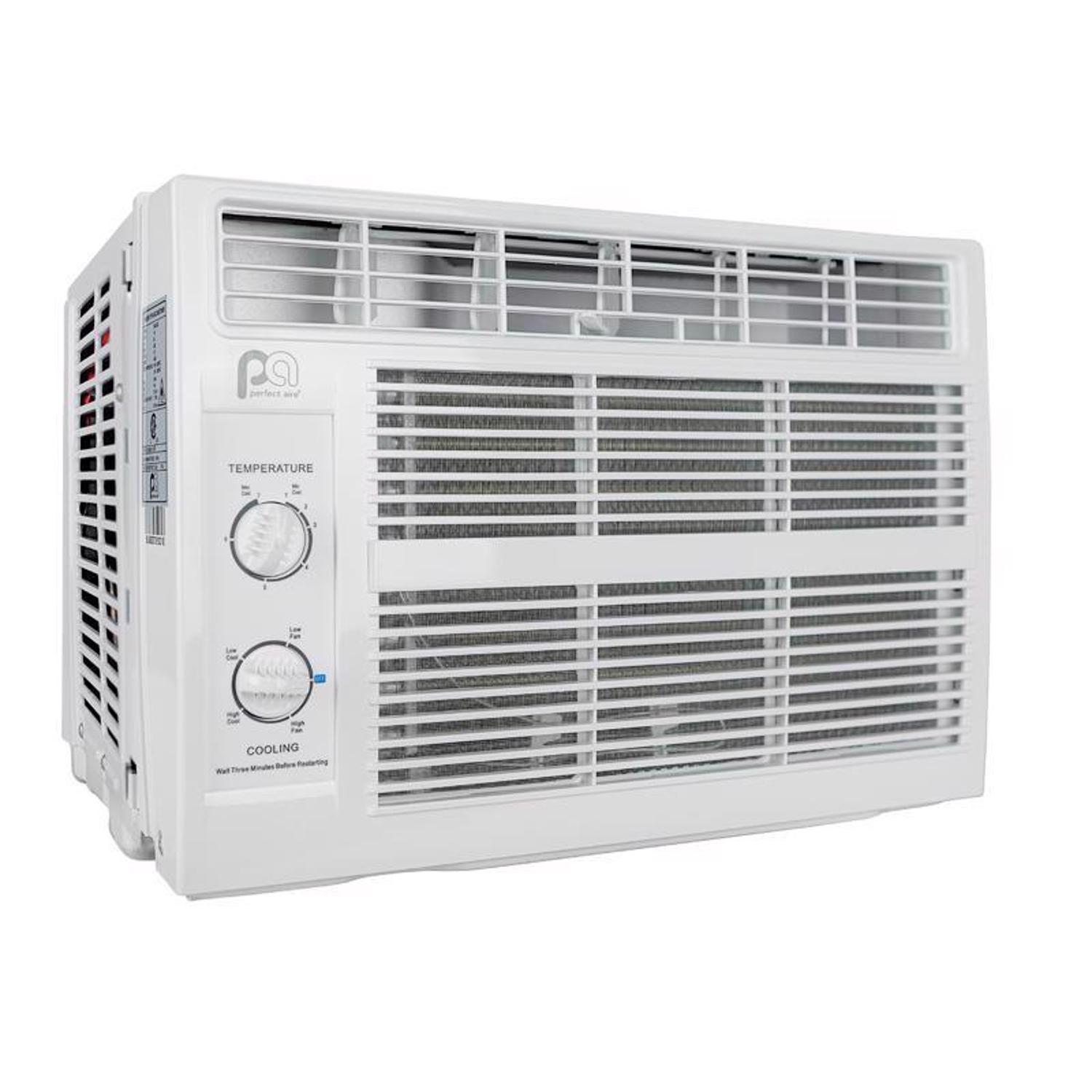 Perfect Aire 5K BTU Window Air Conditioner with Mechanical Controls