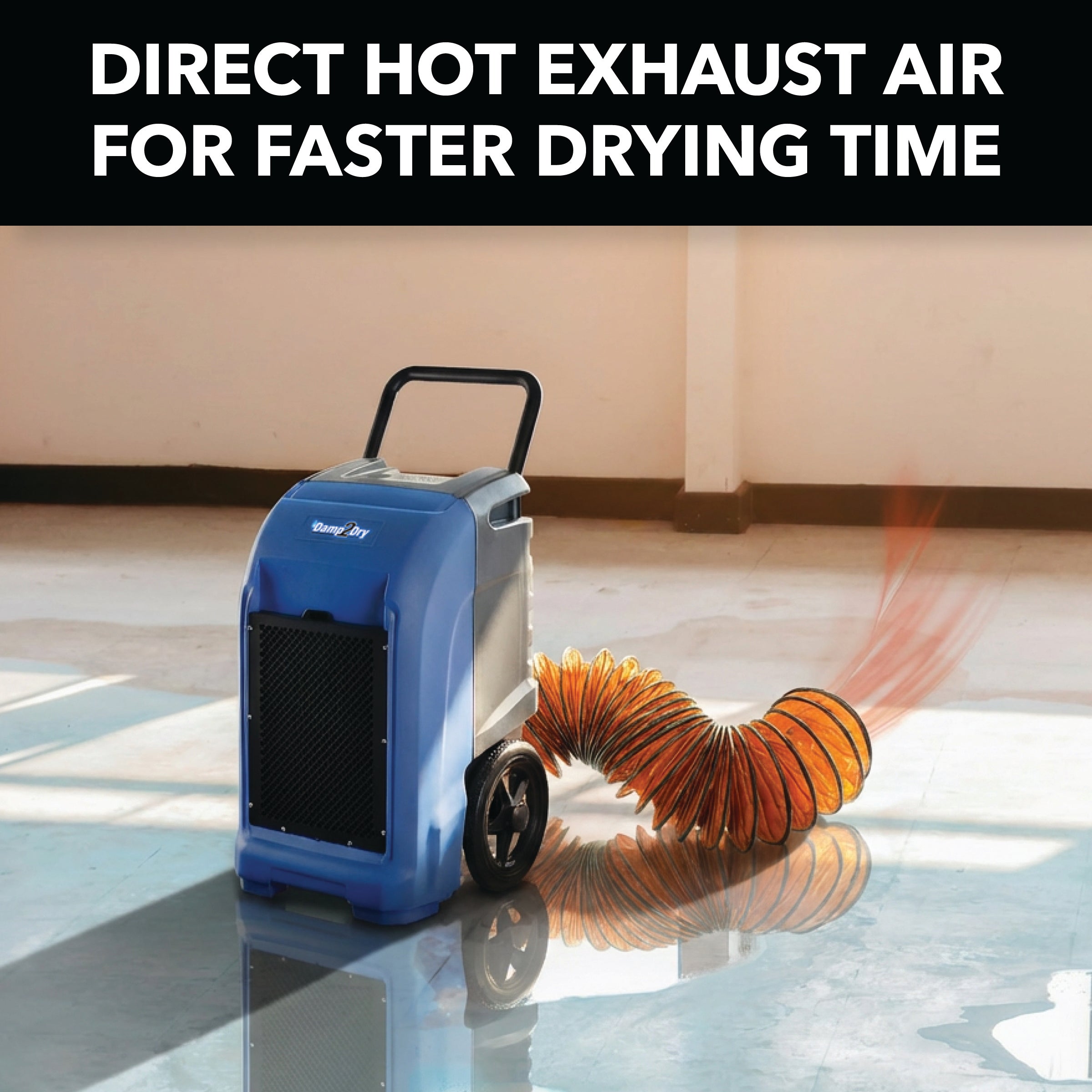 Perfect Aire 16 Foot Large Commercial Dehumidifier Vent Hose