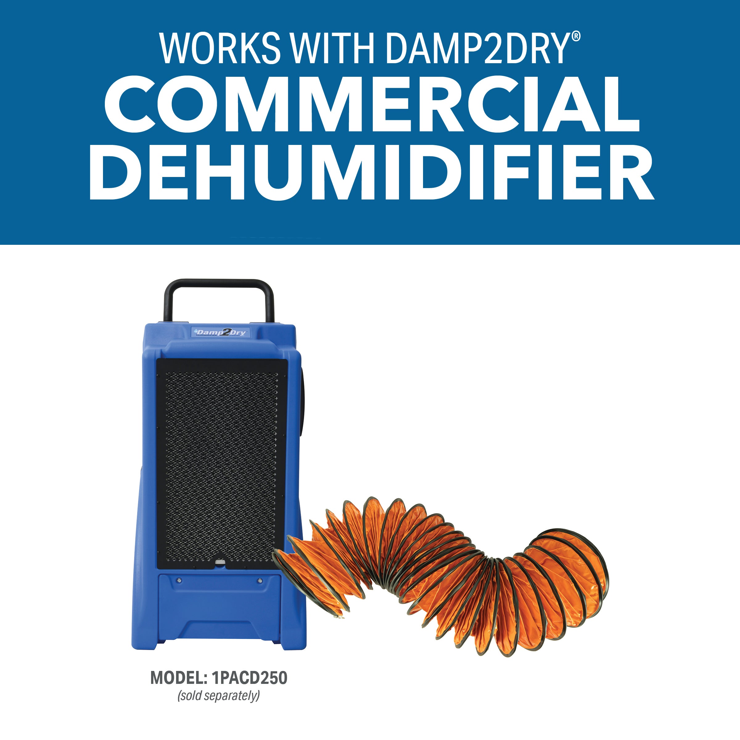 Perfect Aire 16 Foot Large Commercial Dehumidifier Vent Hose