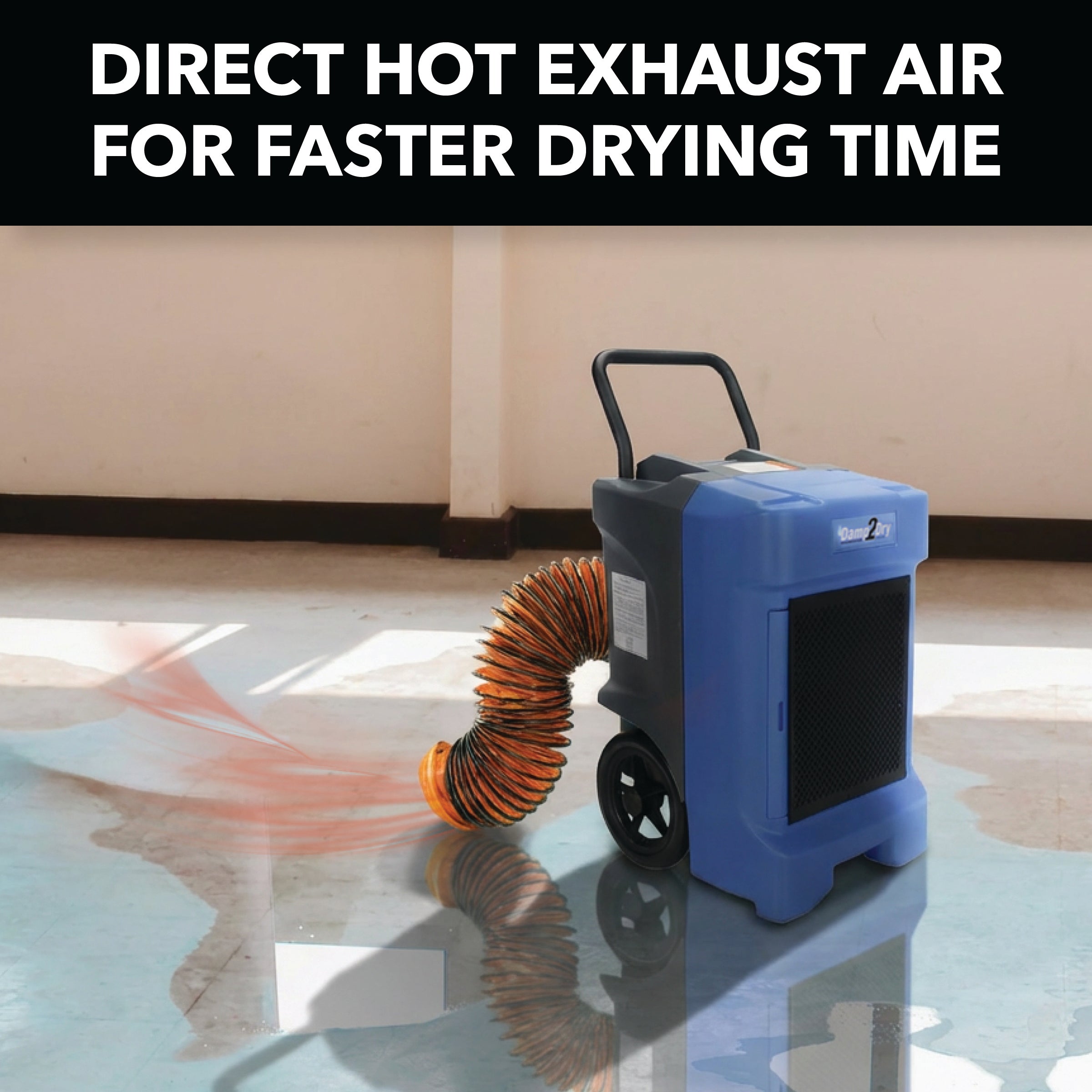 Perfect Aire 16 Foot Small Commercial Dehumidifier Vent Hose