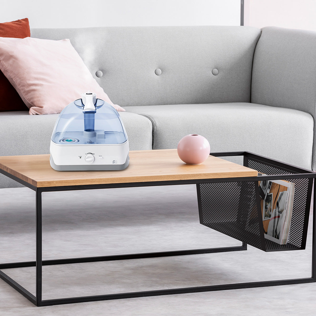 Perfect Aire 1.3 Gallon Table-Top Ultrasonic Cool Mist Humidifier