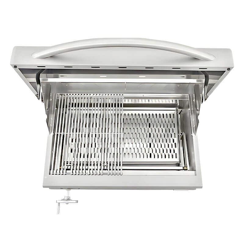 RCS 32 Inch Stainless Steel Premier Charcoal Grill