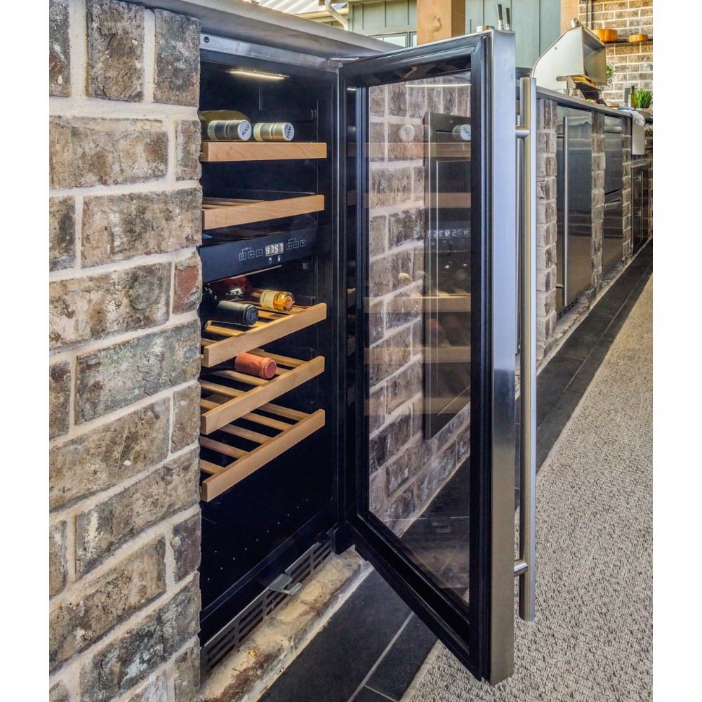 RCS 15 Inch Stainless Steel Dual Zone Wine Cooler