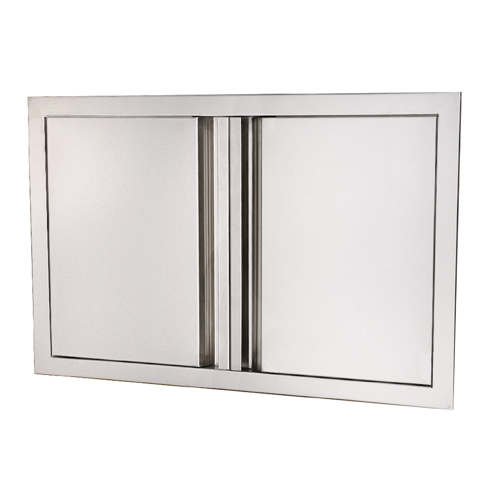 RCS 45 Inch Stainless Steel Valiant Double Doors