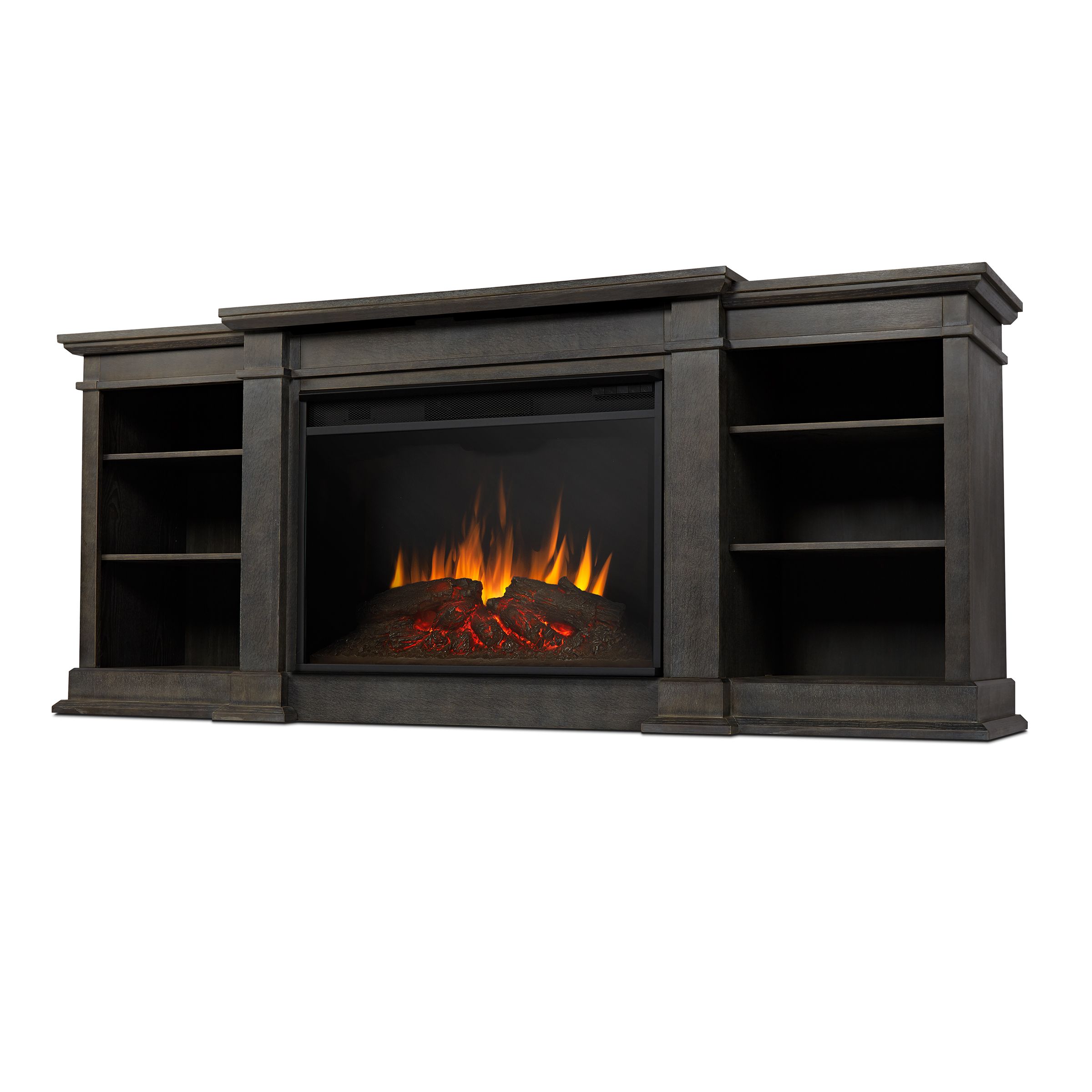 Real Flame 81 Inch Eliot Grand Electric Fireplace TV Stand