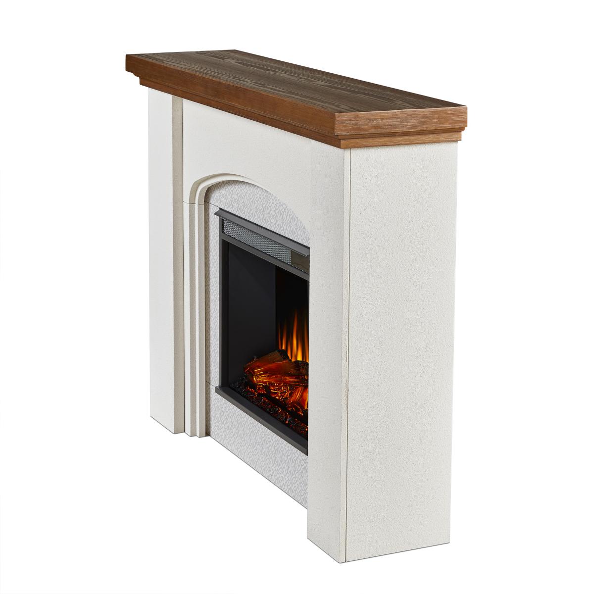 Real Flame 50 Inch Anika Electric Fireplace with Mantel