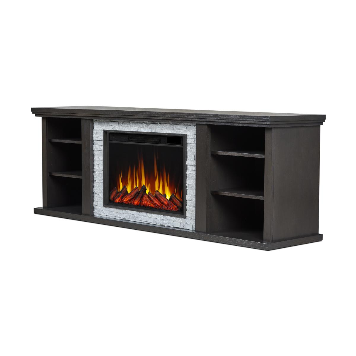 Real Flame 72 Inch Kenai Slim Electric Fireplace TV Stand