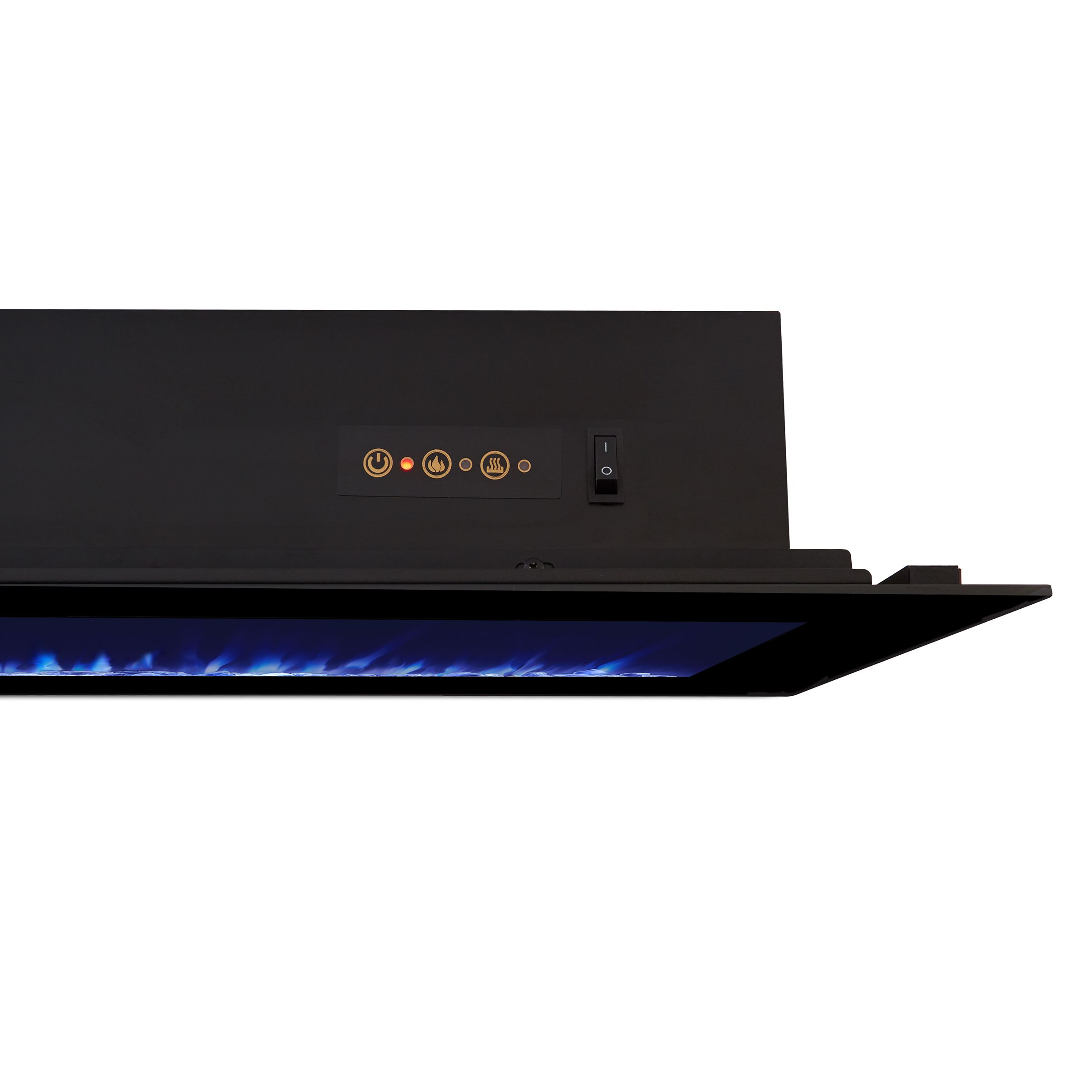 Real Flame 50 Inch DiNatale Wall Mount Linear Electric Fireplace