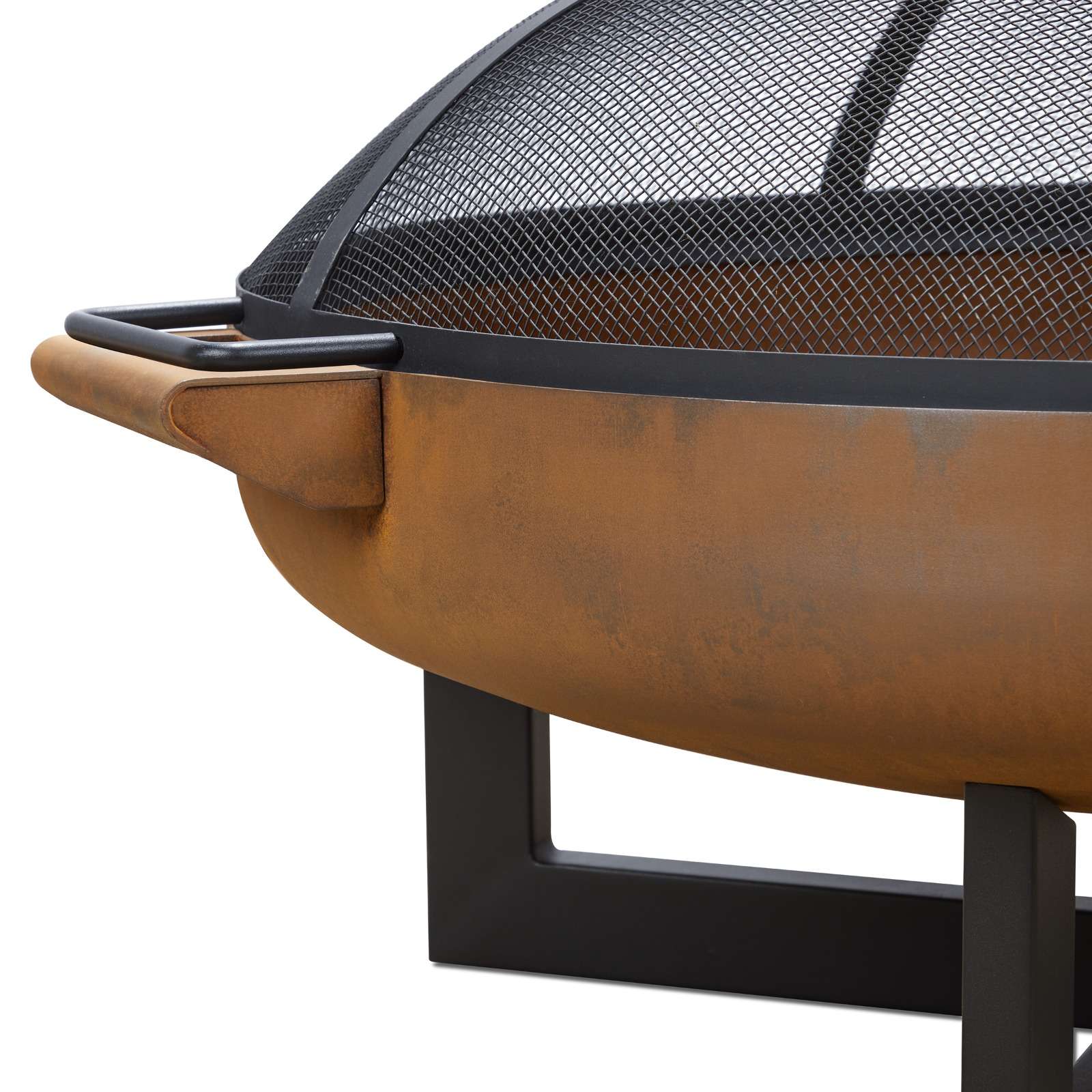 Real Flame 32 Inch La Porte Wood Burning Fire Pit
