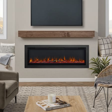 Real Flame 65 Inch VividFlame Wall Mount or Recessed Linear Electric Fireplace