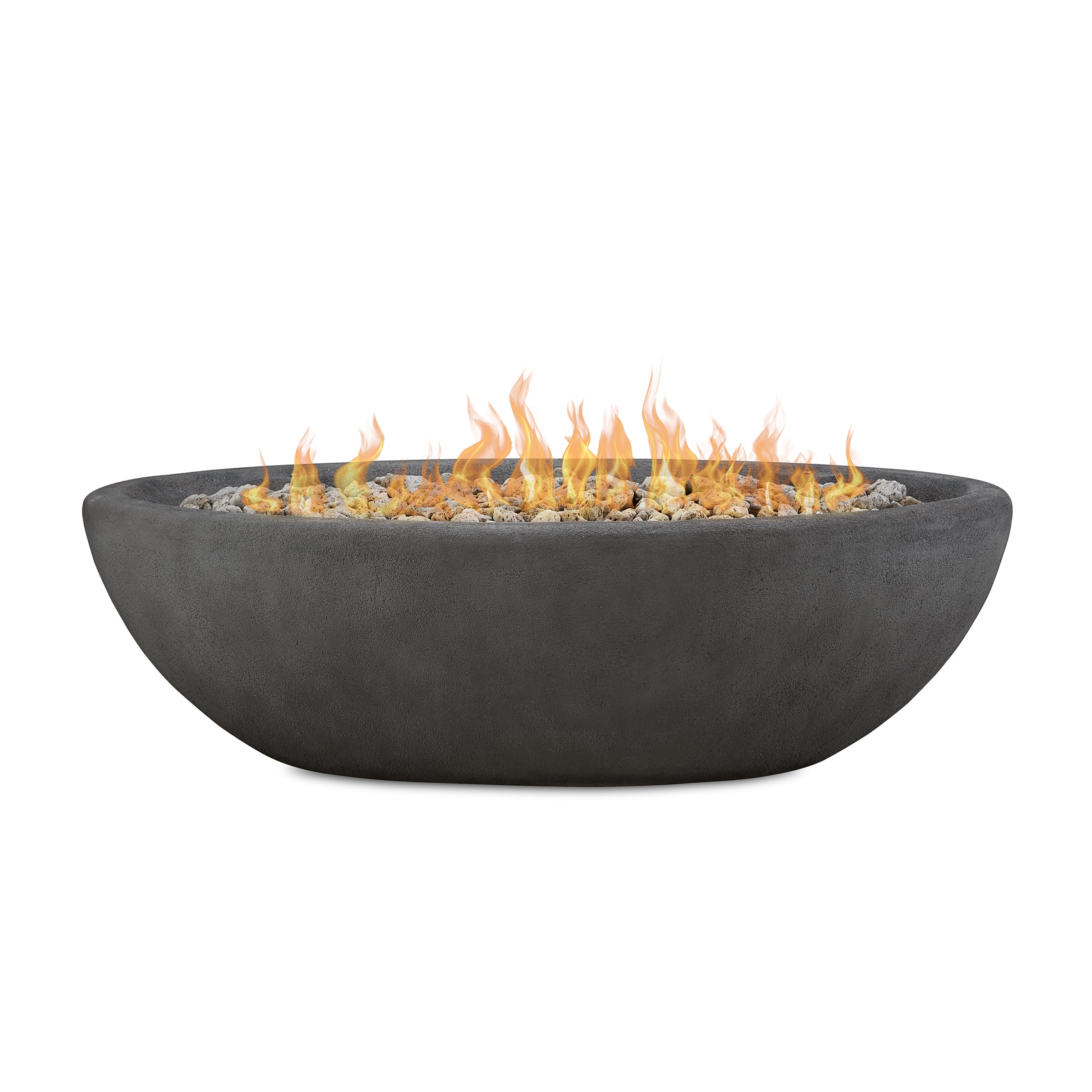 Real Flame 58 Inch Riverside Oval Propane Fire Bowl