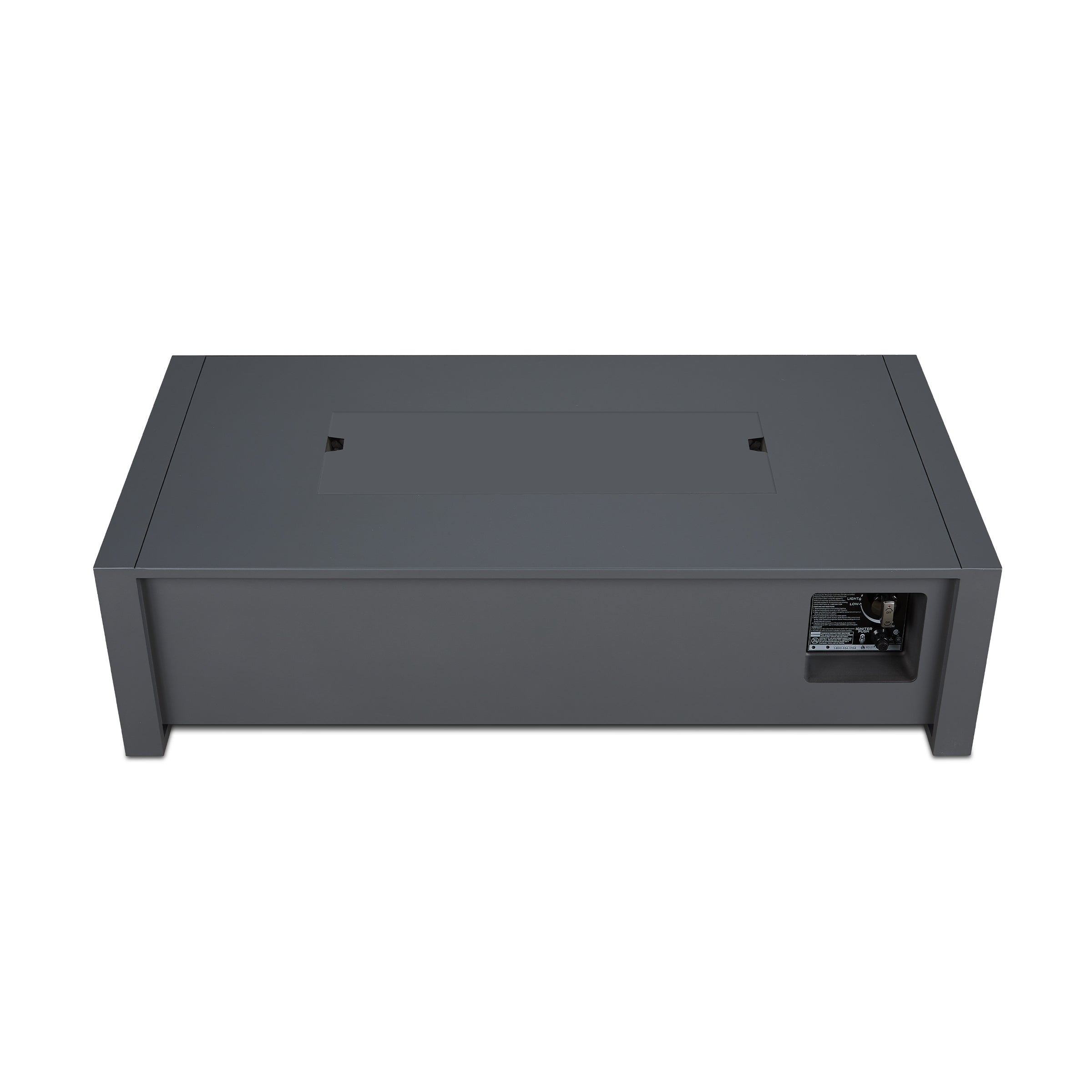 Real Flame 52 Inch Keenan Rectangular Propane Fire Table