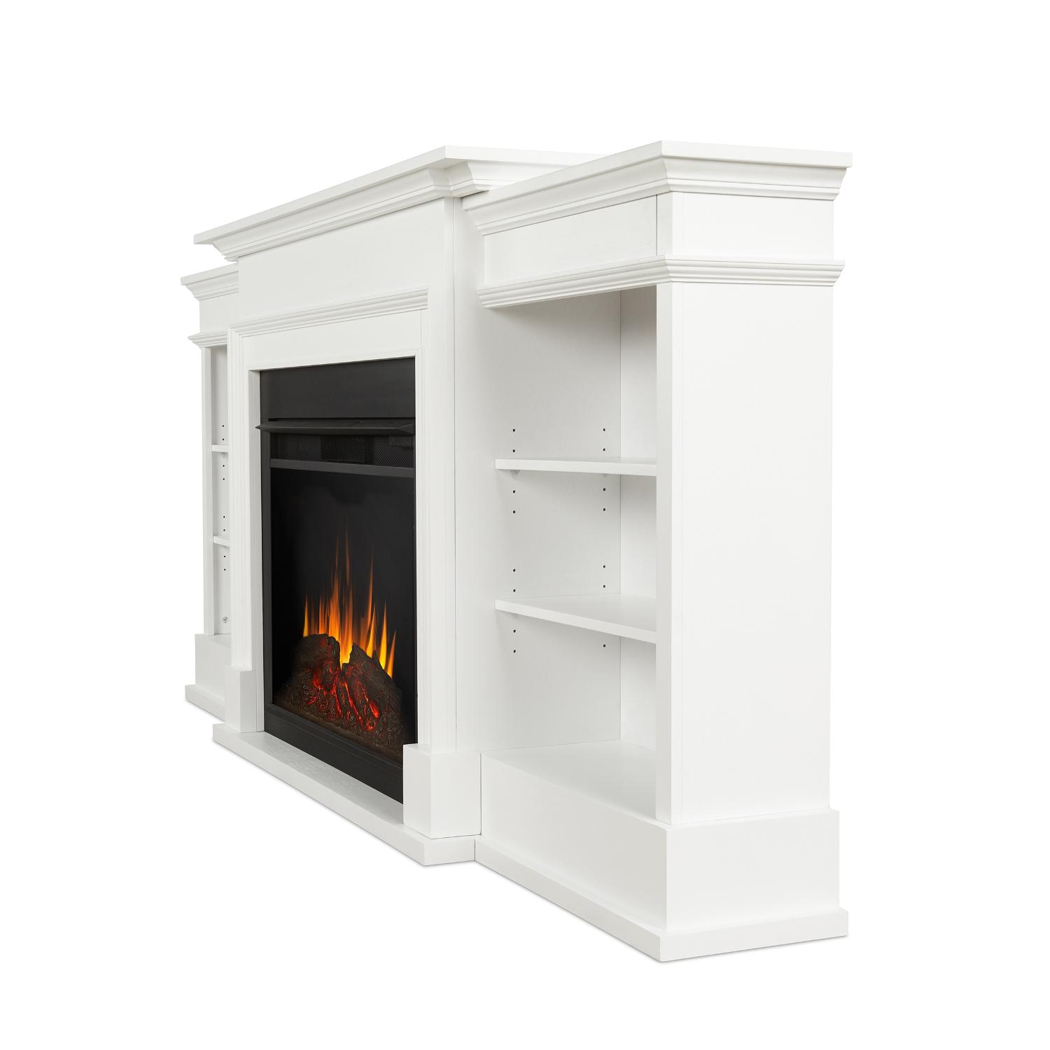 Real Flame 93 Inch Ashton Grand Electric Fireplace TV Stand